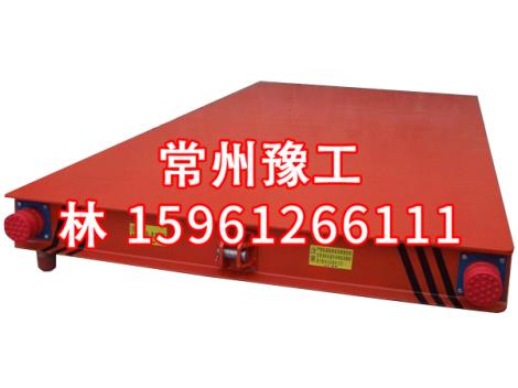 轨道电动平板车